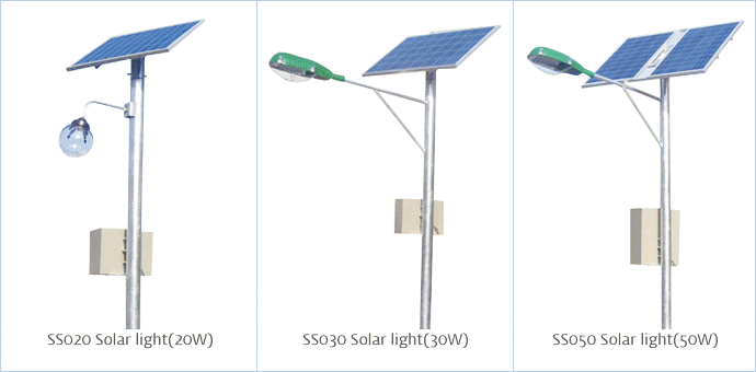 Solar street light image